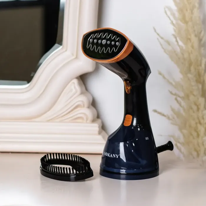 Відпарювач ручний вертикальний 1200 Вт парогенератор для одягу і штор від мережі SOKANY SK-3080 (SK3080) - зображення 1