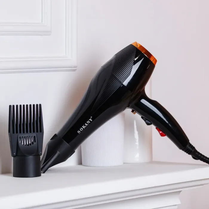 Фен для волос с концентратором профессиональный 2600 Вт с холодным и горячим воздухом. - изображение 1