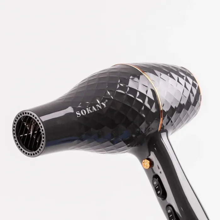 Фен для волосся з концентратором і дифузором професійний 3000 Вт Sokany SK-2224 (SK2224) - зображення 6
