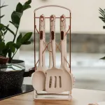 Набір кухонного приладдя на підставці 6 штук кухонні аксесуари (YRUR3)