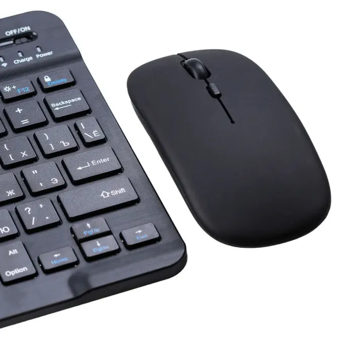 Клавіатура і миша бездротові Type-C роз'єм Bluetooth-клавіатура портативна тонка (UR515) - зображення 5