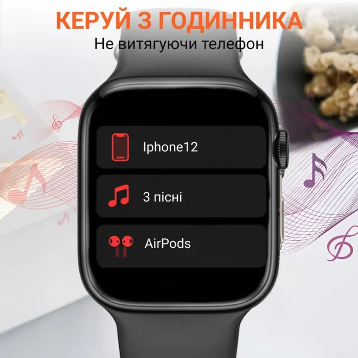 Smart Smart Watch 8 series Pro Max для мужчин и женщин Wi-Fi Android/iOS (SW8PB) - изображение 4