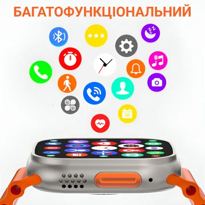 Смарт-часы водонепроницаемые SmartX8 Ultra для мужчин и женщин/звонки (Android, iOS) (SWS8UO) - изображение 6