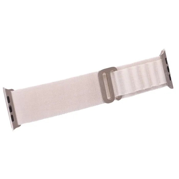 Ремінець Watch Ocean Band до годинника SmartX Ultra /Apple Watch кріплення на 42/44/45/49 мм Білий (UR160W) - зображення 4