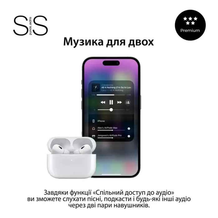Наушники беспроводные SmartX Pro Premium Bluetooth премиум качество блютуз наушники ААА+ (SAPSP) - изображение 5