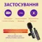 Мікрофон петличний бездротовий K9 2в1 для Iphone та Android (Lightning та Type-C) 2шт в комплекті (K92B)
