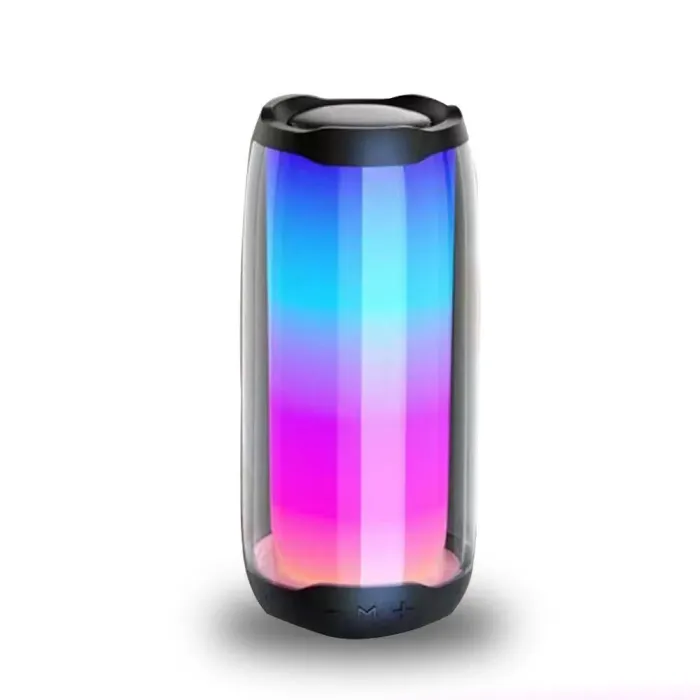 Портативна колонка Bluetooth Pulse 4 з підсвіткою та світломузикою USB Type-C/AUX 10 Вт (PULSE4B) - зображення 3