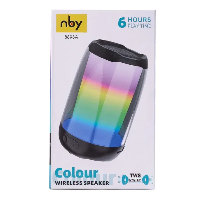 Колонка бездротова портативна Pulse 4 міні з USB і Bluetooth 5 Вт Type-C AUX Micro SD, що світиться (8893AB) - зображення 6