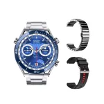 Смарт годинник SmartX X5Max чоловічий / дзвінки (Android, iOS) +2 ремінці Сірий (UR154G)