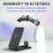 Док станція 3 в 1 для Apple та Android 15 Вт швидка зарядка підставка для навушників годинника та смартфона (UR149B)