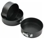 Форми для випікання з антипригарним покриттям 3 шт набір круглих форм для випікання (QX403B)