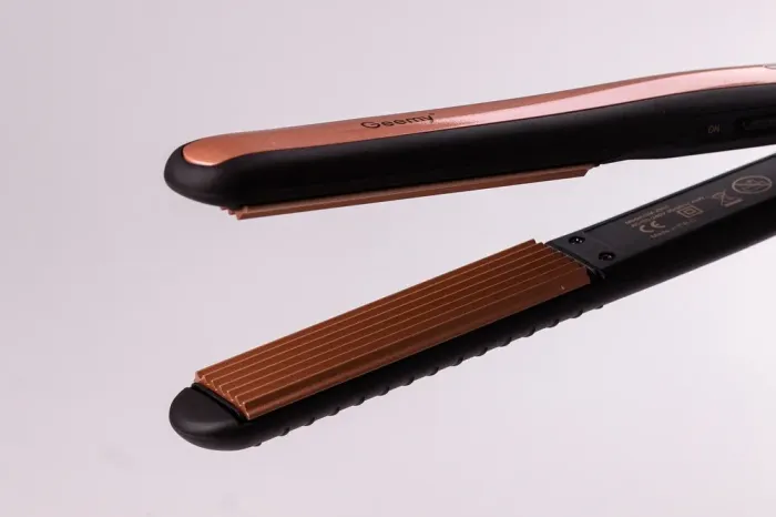 Випрямляч гофре керамічний професійний до 200 градусів 45 Вт, утюжок для волосся GEEMY GM-2955 (GM2955BGL) - зображення 8