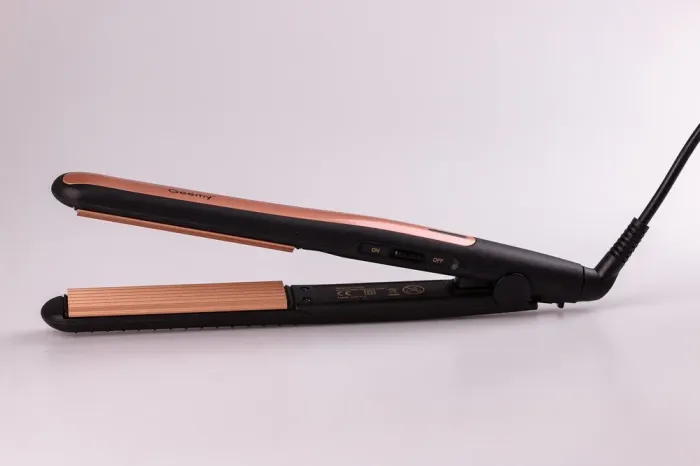 Випрямляч гофре керамічний професійний до 200 градусів 45 Вт, утюжок для волосся GEEMY GM-2955 (GM2955BGL) - зображення 9