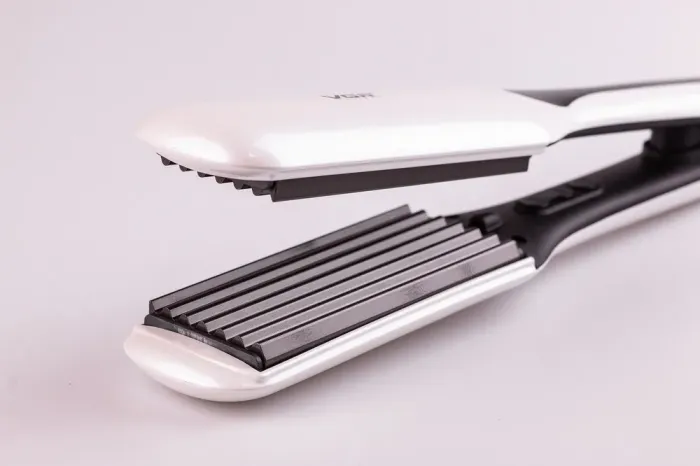 Щипцы гофре для волос профессиональные 45 Вт, выпрямитель плойка с ЖК-дисплеем - изображение 9