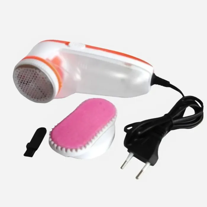 Машинка для стрижки катишок електрична, тример для чищення одягу ручний від мережі Gemei GM-231 (GM231O) - зображення 2