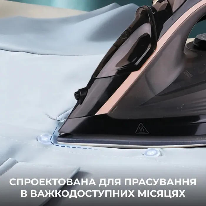 Праска парова з антипригарним покриттям 2000 Вт праска керамічна з системою самоочищення SOKANY SK-YD-2098 (SKYD2098B) - зображення 5