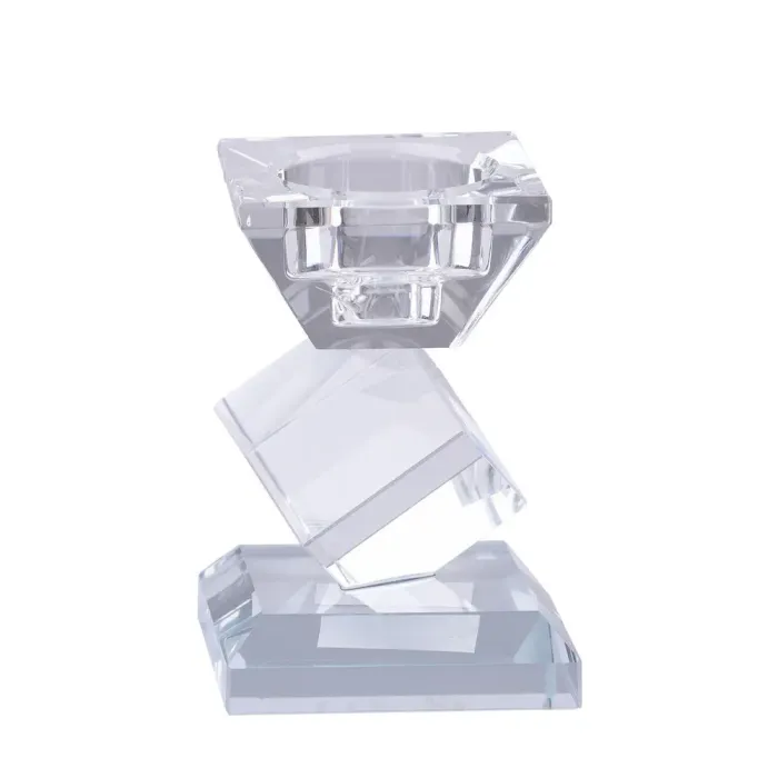 Подсвечник Кристалл стеклянный 10.5 см (HP432) - изображение 2