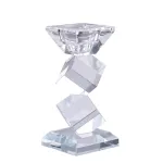 Свічник Кристал скляний 15.5 см (HP433)