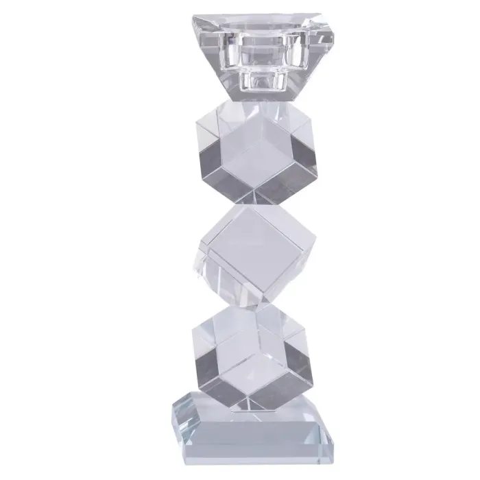 Подсвечник Кристалл стеклянный 20.5 см (HP434) - изображение 1