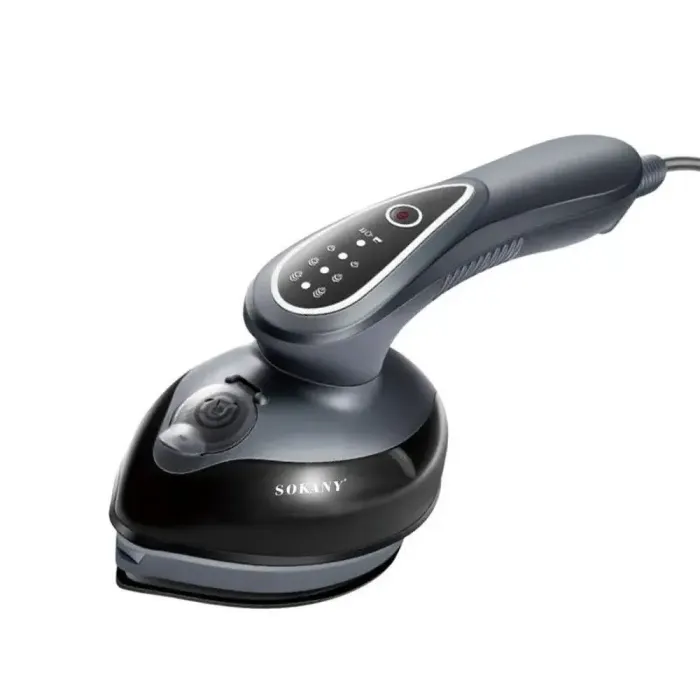 Відпарювач портативний для одягу 1600 Вт дорожня міні праска для сухого та вологого прасування SOKANY SK-YD-2130 (SKYD2130B) - зображення 2