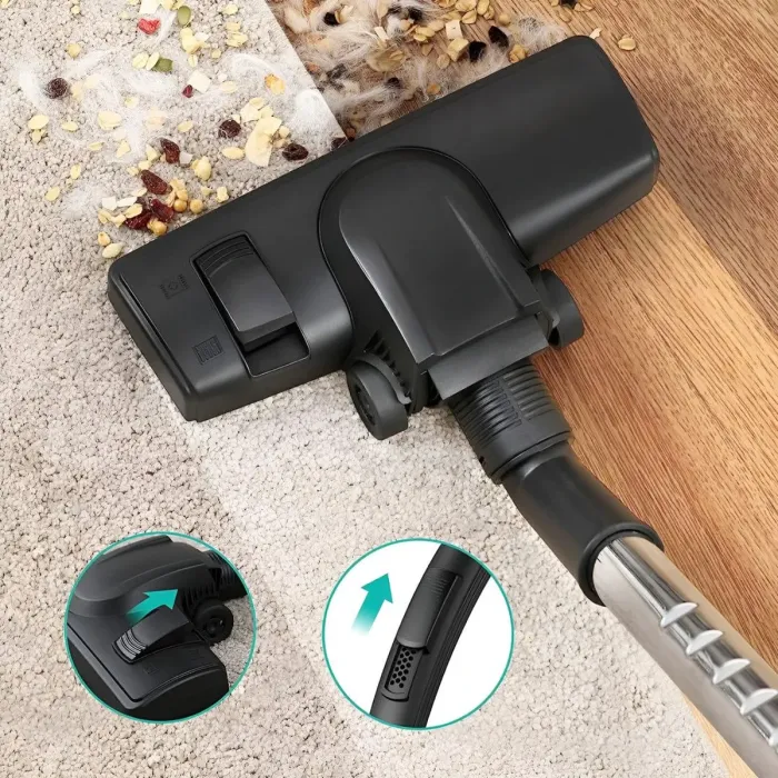 Пилосос для дому колбовий циклонний потужний 3000 Вт контейнерний вакуумний ручний пилосос SOKANY SK-3387 (SK3387NB) - зображення 7