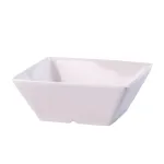 Тарілка глибока квадратна з порцеляни 16.5 см супниця (HP605)