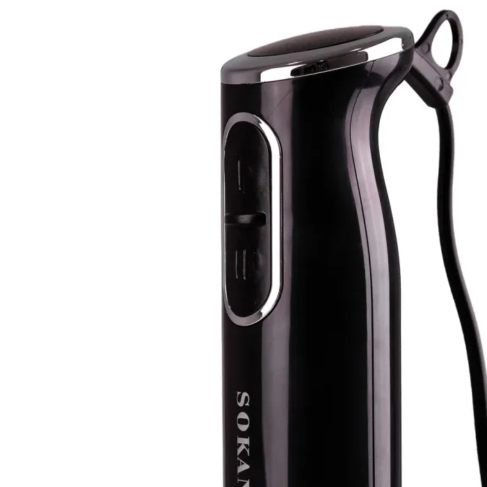 Блендер погружной ручной облегченный из нержавеющей стали 300 Вт 2 режима скорости Sokany SK-1722 (SKDD1722B) - изображение 8