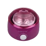 Воскоплав банковий з терморегулятором 500 мл нагрівач для воску в банках таблетках та гранулах SOKANY SK-117 Фіолетовий (SK117V)