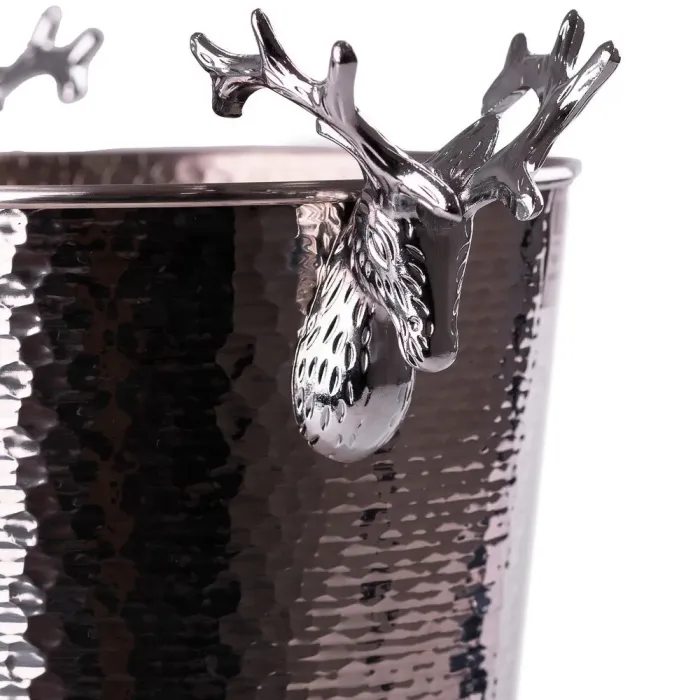 Відро для охолодження вина і шампанського 5 л відро для льоду з нержавіючої сталі (HP744) - зображення 2