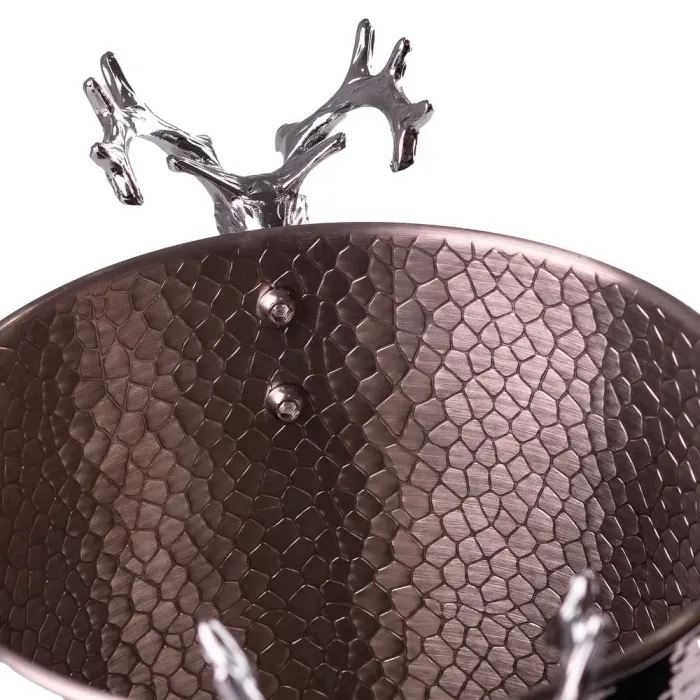 Відро для охолодження вина і шампанського 5 л відро для льоду з нержавіючої сталі (HP744) - зображення 3