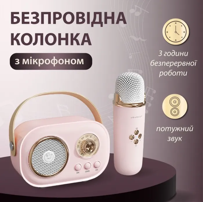 Колонка Bluetooth бездротова портативна з мікрофоном потужна колонка з вологозахистом TF card Platinum C-20 (C20P) - зображення 2