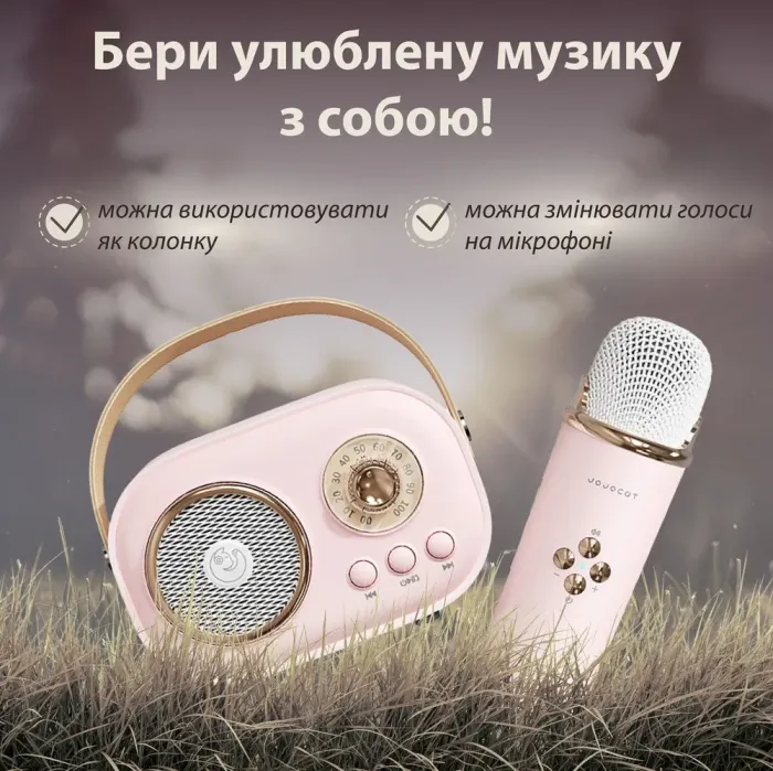 Колонка Bluetooth бездротова портативна з мікрофоном потужна колонка з вологозахистом TF card Platinum C-20 (C20P) - зображення 3