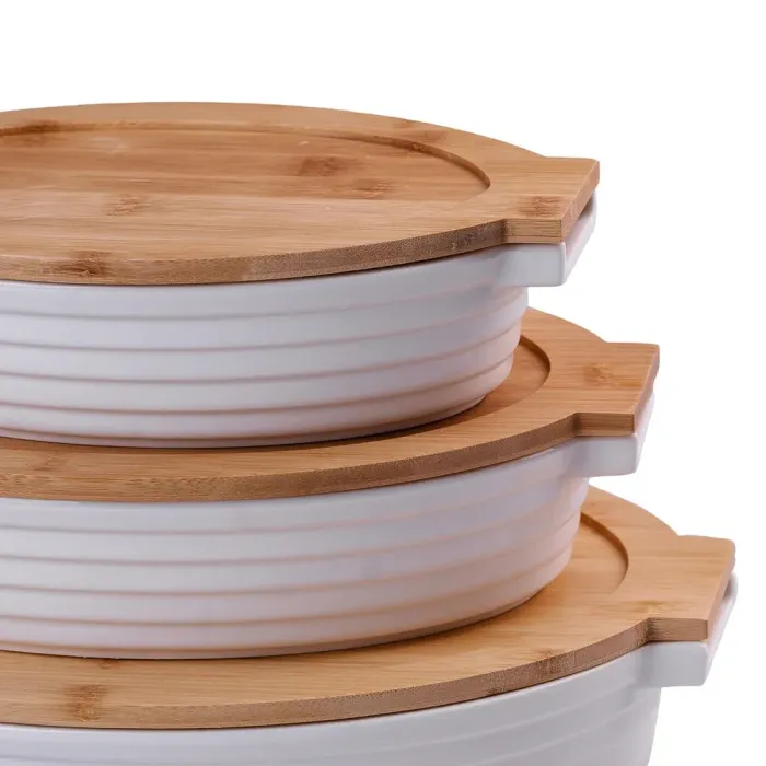 Страна для запекания овальная с крышкой от 1.8 л до 1 л. - изображение 2