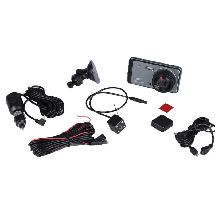 Відеореєстратор автомобільний акумуляторний передній та задній об'єктив (T720TPB) - зображення 6