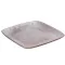 Тарілка плоска квадратна з порцеляни 21 см обідня тарілка (HP630)