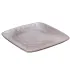 Тарелка плоская квадратная из фарфора 21 см обеденная тарелка (HP630)