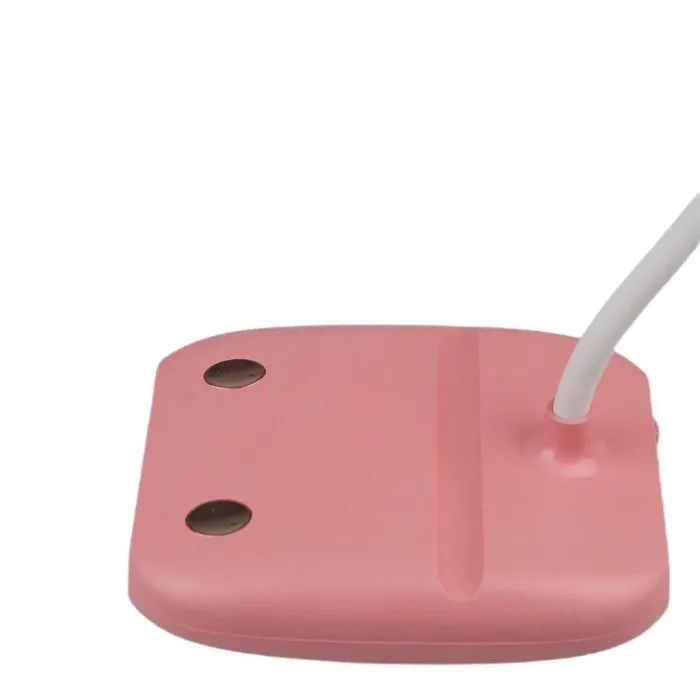 Лампа настільна акумуляторна з USB 3.2 Вт нічник настільний з сенсорним управлінням DM-5062 Рожевий (DM5062P) - зображення 2