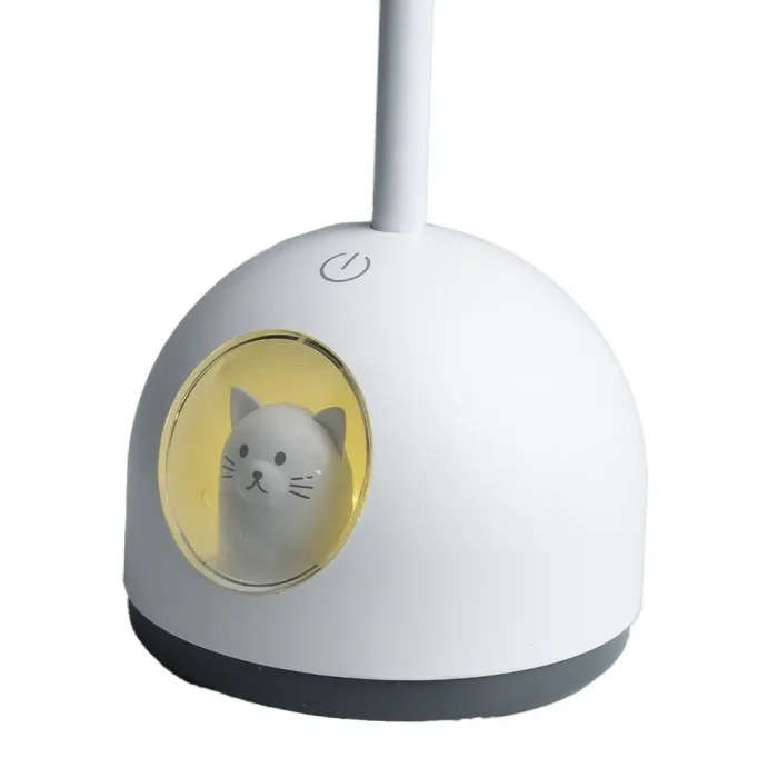 Лампа настільна акумуляторна дитяча 4 Вт нічник настільний із сенсорним керуванням LT-A2084 Білий (LTA2084W) - зображення 7