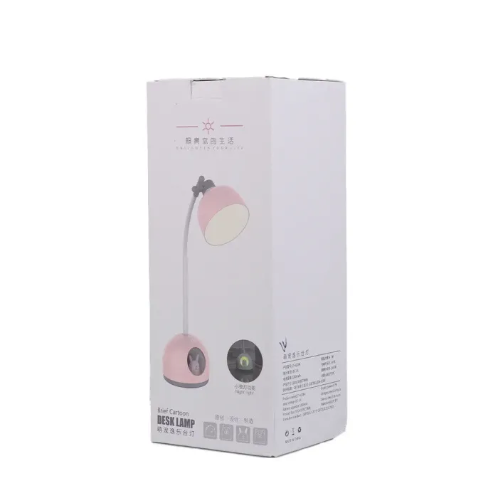 Лампа настільна акумуляторна дитяча 4 Вт нічник настільний із сенсорним керуванням LT-A2084 Білий (LTA2084W) - зображення 8