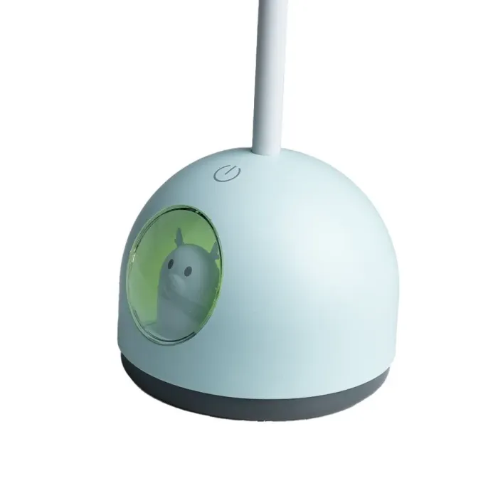 Лампа настільна акумуляторна дитяча 4 Вт нічник настільний із сенсорним керуванням LT-A2084 М'ятний (LTA2084M) - зображення 3