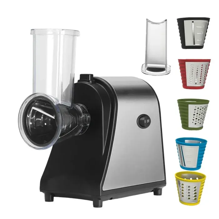 Овощерезка 6 в 1 на 5 насадок из нержавеющей стали 1000 Вт Sokany SK-1178 (SK1178) - изображение 2