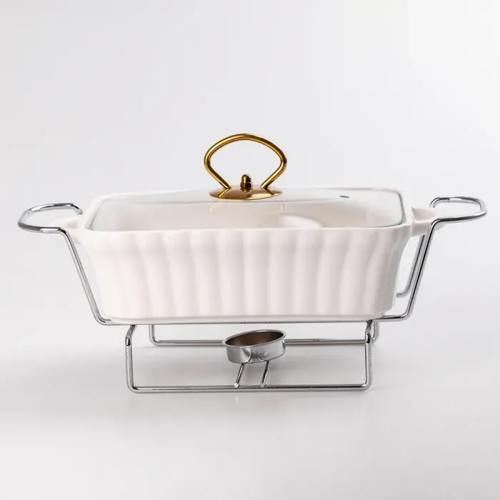 Набор керамических мармитниц 3 предмета от 1.8 л до 1 л. - изображение 2