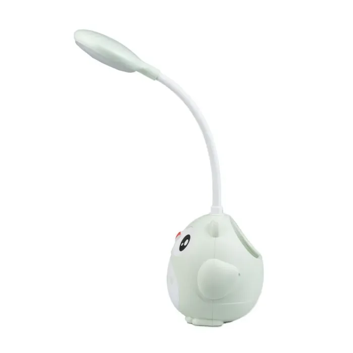 Лампа настільна дитяча акумуляторна з USB 4.2 Вт сенсорний настільний світильник Сова CS-289 Зелений (CS289GR) - зображення 3