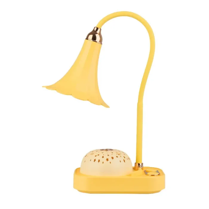 Лампа настільна акумуляторна нічник 3.2 Вт світильник з проекцією зоряного неба UP-180 (UP180Y) - зображення 2