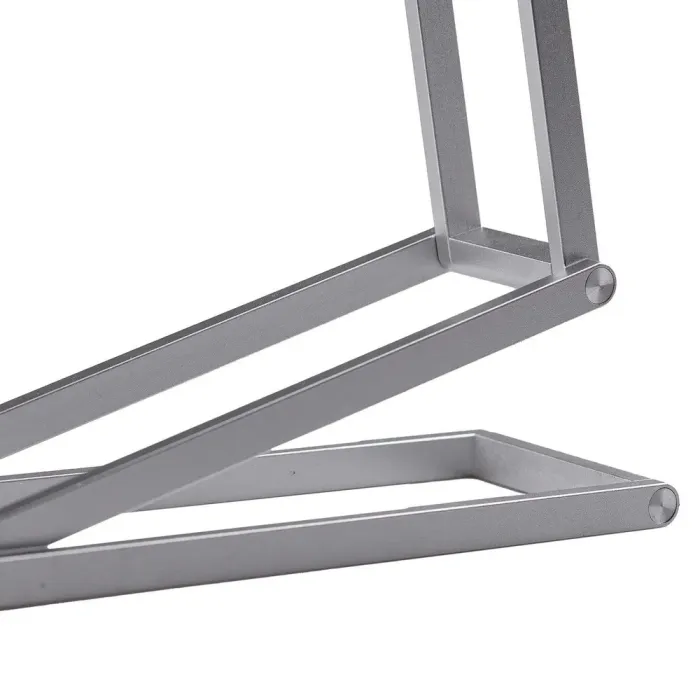 Лампа настільна акумуляторна складна 3 Вт світлодіодна лампа трансформер Срібло (HP719S) - зображення 3