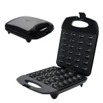 Горішниця електрична 1400 Вт на 24 горішки двостороннє нагрівання антипригарне покриття Sokany HY-711 (HY711SS)