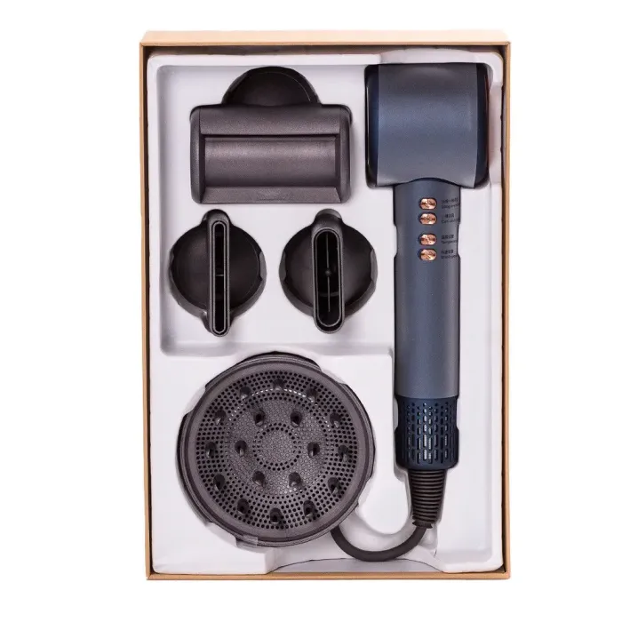 Фен профессиональный для волос нового поколения 4 насадки 3 режима работы ионизации 1500 Вт Х-13 (PH769BL) - изображение 6