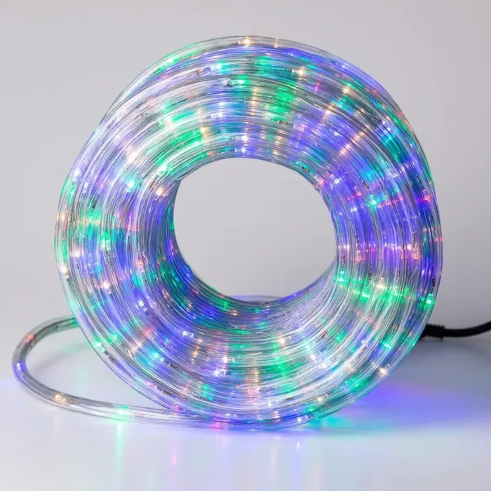 Гірлянда вулична стрічка Дюралайт 240 LED світлодіодна 7 м морозостійка кольорова (DR10МML) - зображення 7