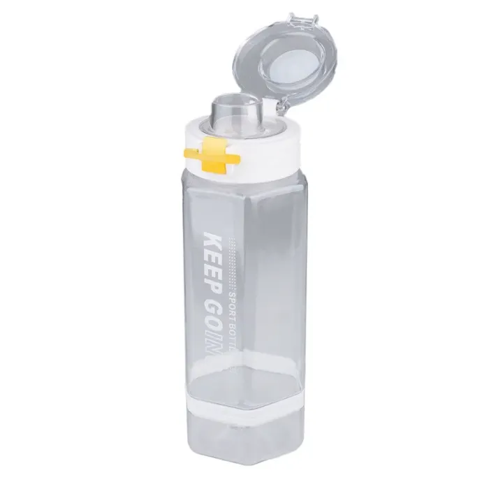 Бутылочка для воды на 760 мл фляга прозрачная для напитков. - изображение 3