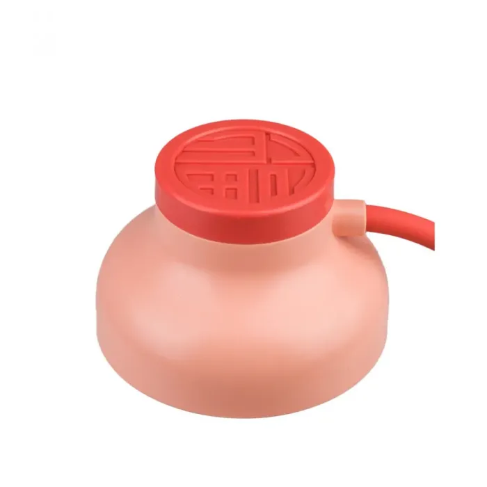 Лампа настільна з підставкою для телефона з акумулятором і USB лампа гнучка сенсорна 2 Вт GL-565 Рожевий (GL565P) - зображення 3